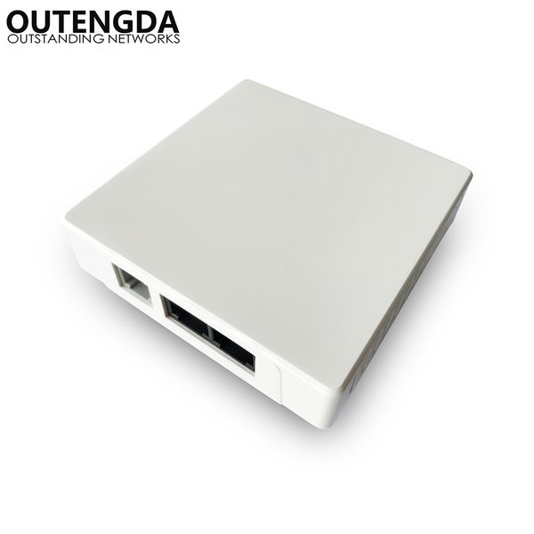 1200 Mbit/s Voll-Gigabit-Embedded-Wireless-Panel-Router im Wand-Access-Point mit zwei LAN-RJ45- und RJ11-Telefonanschlüssen für intelligente Hotels