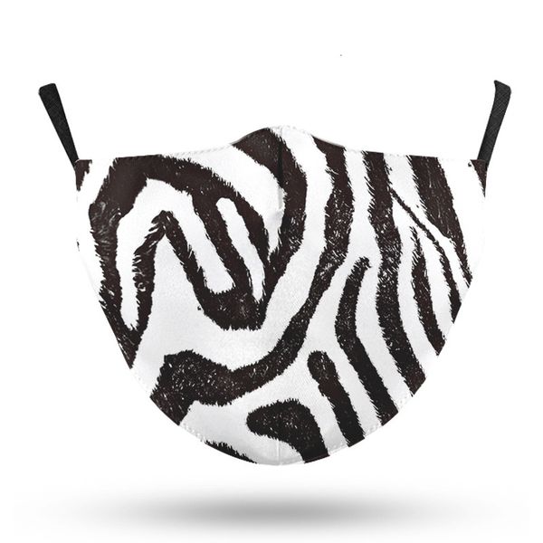 

face dhl shipping women leopard fashion print protective mouth covering dustproof zebra printted masks for outdoor kimte