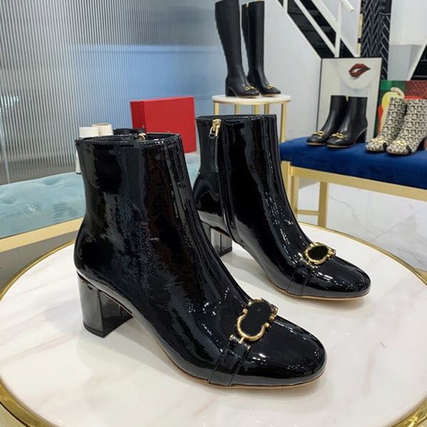 

black ankle apartment round toe fashion new european style lace-up boots woman platform genuine leather shoes 1dee