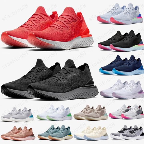 

selling epic react 2 rose gold particles super light outdoors sports shoes for men women fashion casual shoes size 36-45