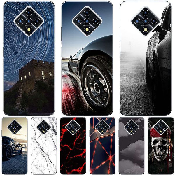 

bgrfinfinix zero 8 8i mobile phone bag and case, soft silicone cover 10 lite 2020, marble inkjet case bagswza