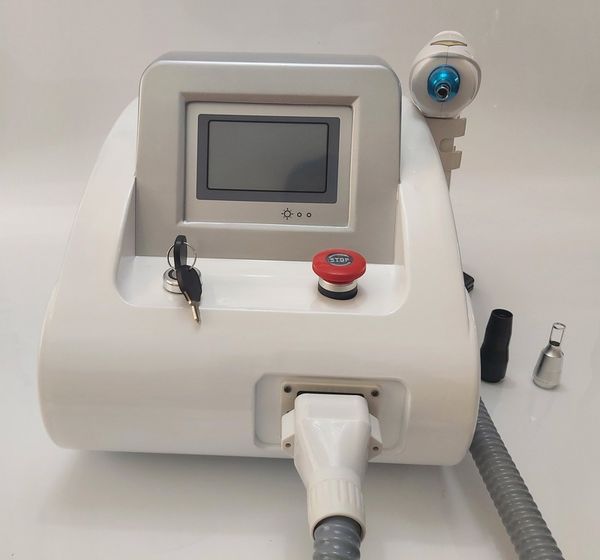 

1064nm 532nm 1320nm q switch nd yag tattoo removal machine 2000mj touch screen nd yag laser pigment removal machine, Black