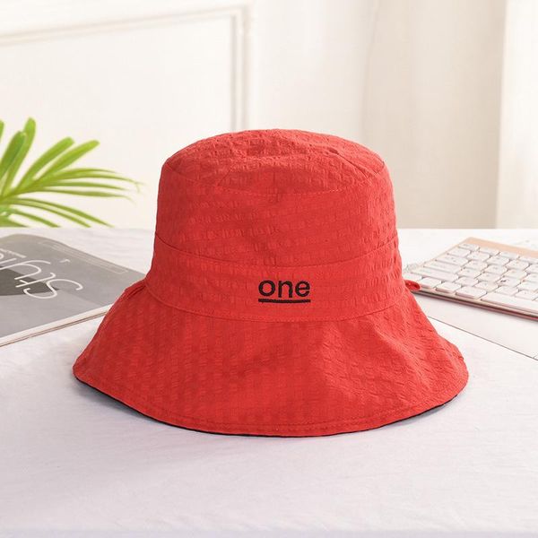 

wide brim hats reversible soft fisherman hat foldable embroidered letters caps solid color double-sided wear spring fashion streetwear, Blue;gray
