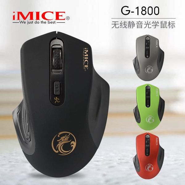 

keyboard mouse combos imice selling 2.4g wireless mute business office gift 4 key gaming