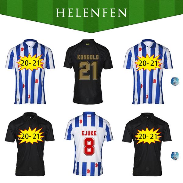 

2021 heerenveen 2020 6 faik 8 ejuke 11 van bergen thai quality sports jerseys 14 dresevic 20 veerman home away uniforms, Black;yellow