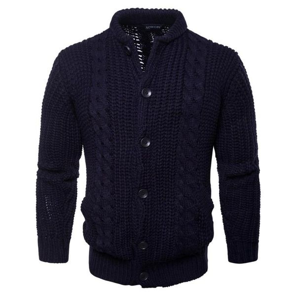 

men autumn thick new fashion business casual sweater men slim fit knitwear outwear warm winter sweaters, White;black