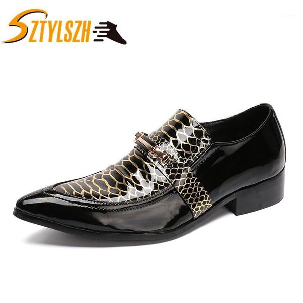 

british style men dress shoes genuine leather pointed toe classic men business formal flat shoes elegant gentleman wedding1, Black