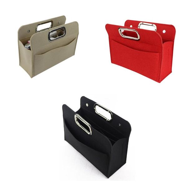 

вставьте сумку с карманами кошелек организатор сумка tote portable file file bags multi pocket