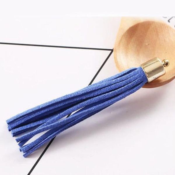 

12pcs bag fashion women casual triple leather tassels keychain bag pendant alloy women car key chain ring holder gl5038 h jlljvm