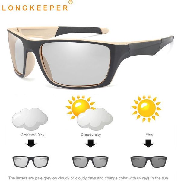 

dongekeeper новые вождения фотохромные солнцезащитные очки мужчины chameleon окрашивание поляризованные солнцезащитные очки ув400 гафас