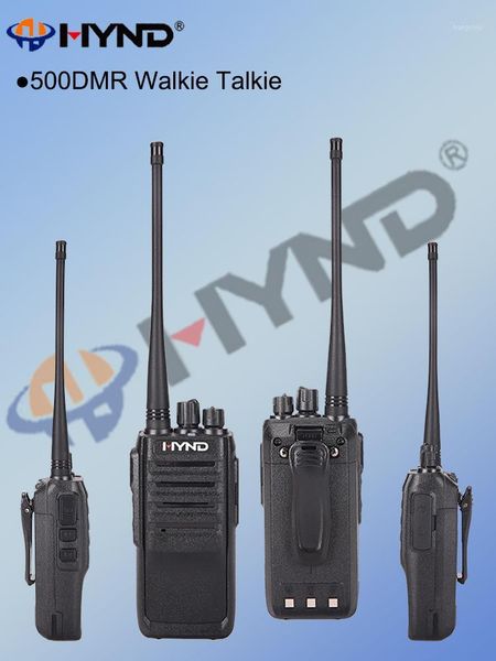 

hynd 500(dmr) factory cost-effective business digital dmr two-way radio 5w walkie talkie1