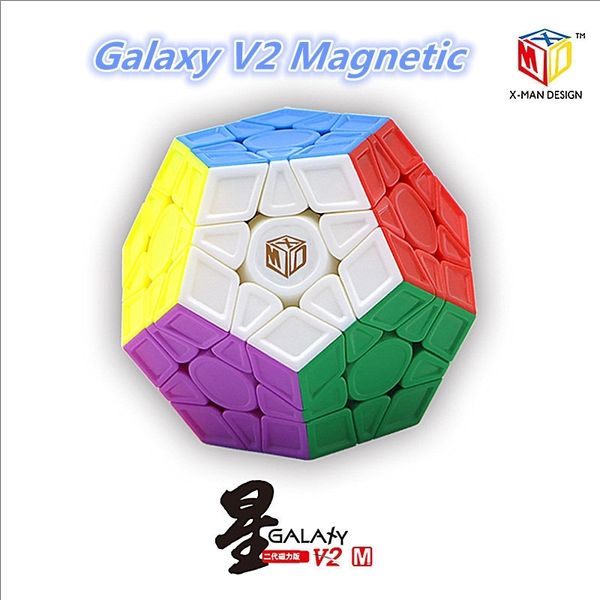 

mofangge x-man galaxy v2 m cube magnetic megaminxeds magic cube speed puzzle professional 12 sides dodecahedron cubo magico 3x3 y200428