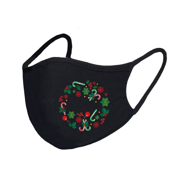 

stock designer mask merry christmas us santa snowman breathable fashion face masks dust fog black facemask fy9274