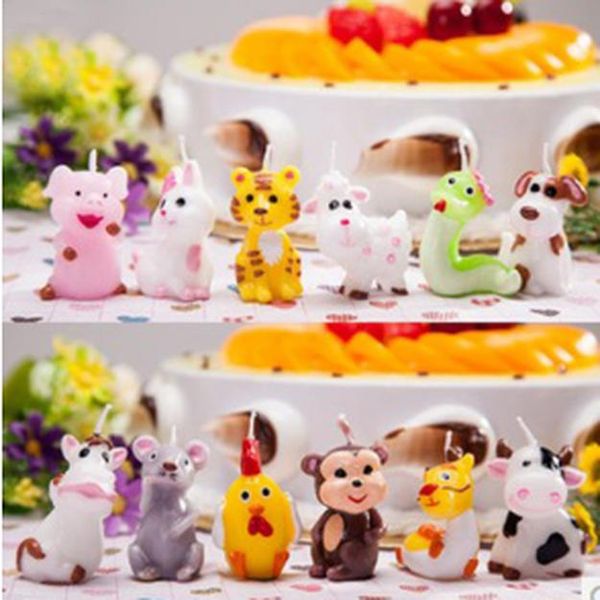 

день рождения свеча дети бездымное ручное животное свеча фабрики прямых продаж свадебный декор ароматизированные свечи sqcphg