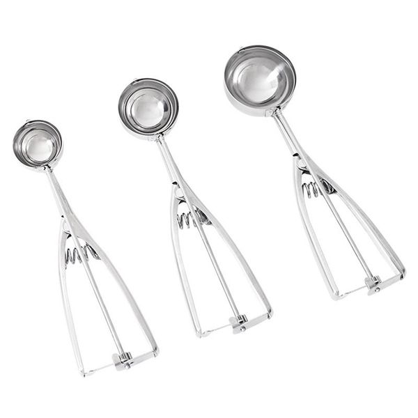 

fruits из нержавеющей стали scoops мороженое круглый копать мяч ложки ручка вечеринка кухня инструмент пищевой пластины декор 5xy g2