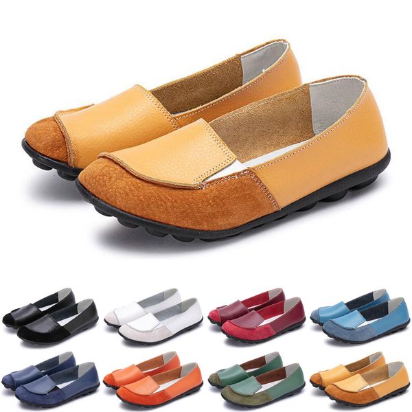 

luxury men casual shoes black white loafers outdoor flat slip on fashion mens trainers sneakers size 36-42 color18