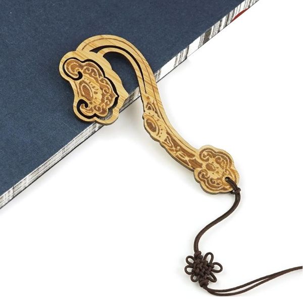 

урожай лист вены закладки для книг китайский стиль бамбуковая книга марк школа офис закладка закладка канцелярских товаров для преподавателе