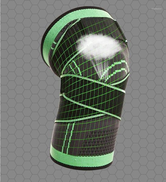 

elbow & knee pads 1pc sports kneepad men pressurized elastic breathable joint protect support fitness gear basketball volleyball brace prote, Black;gray