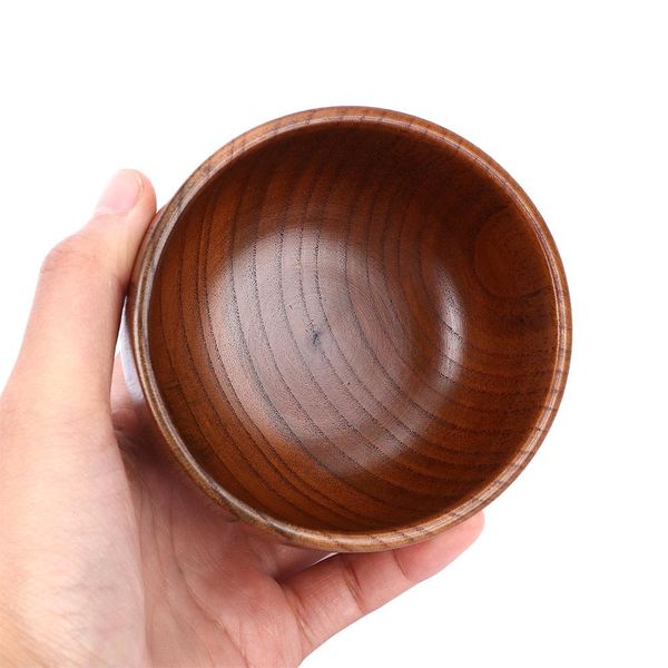 

japanese style wooden bowl spoon soup salad rice bowls ramen bowl natural wood tableware adorable japanese style h wmtxhq