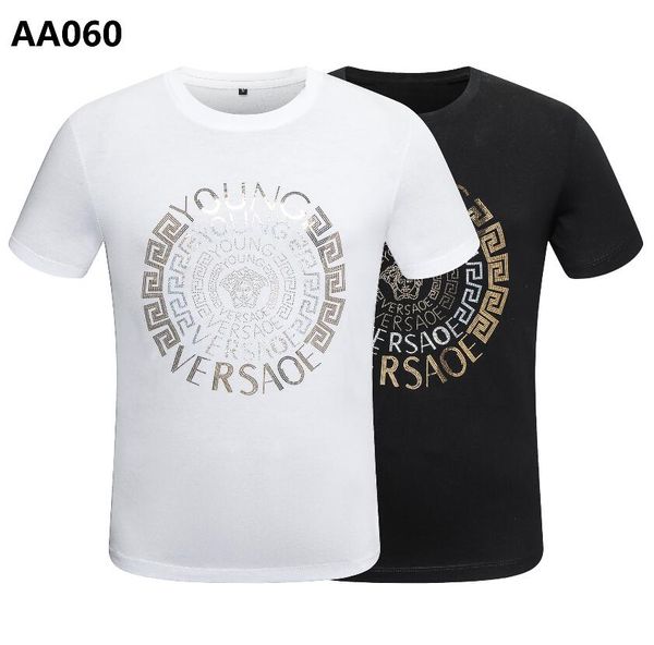 

ummer paris mens luxury clothing drill t-shirt diagonal letter print t shirt fashion r tshirts casu;59, White;black