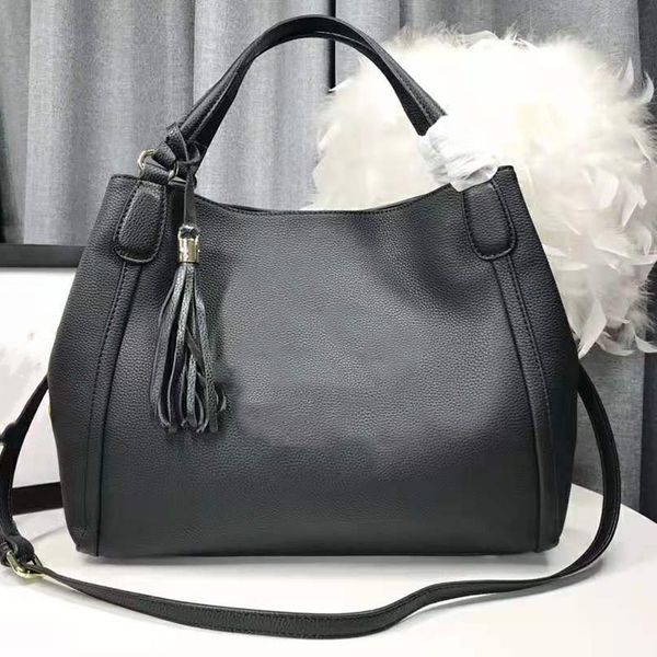 

fashion designers handbags genuine leather womens shoulder bags totes large capacity versatile shopping bags