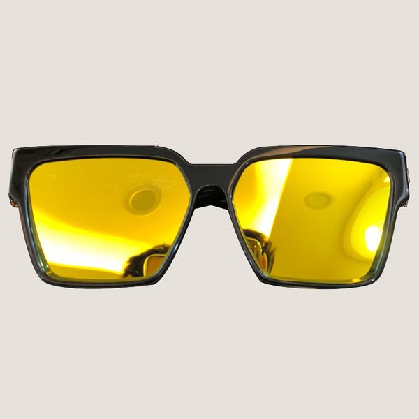 

men's rectangle goggles brand grill dark glasses vintage sun occupations female male shades gradient lens hc4g, White;black