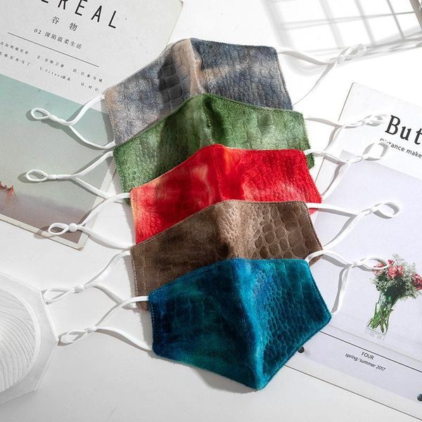 

factor price dhl shipping sequins cotton mask mouth cover adjustable reusable washable protective face masks for women