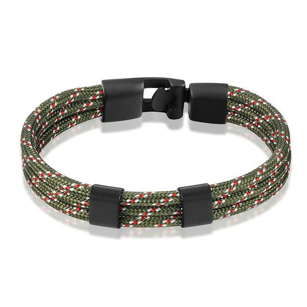 

livvy высококачественный очаровательный бесконечный мужской браслет винтажный стиль ручной работы нейлоновый браслет браслет браслет влюблен