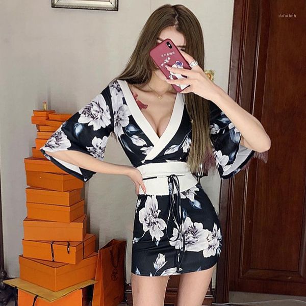 

geisha costume japanese kimono yukata women japanese nightwear female traditional kimonos geisha cosplay ff24501, Red