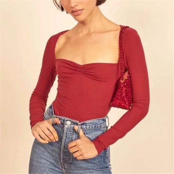 

new the 's 2021 spring european and american fashion party led chest fold long sleeve t-shirt garment group kywl, White