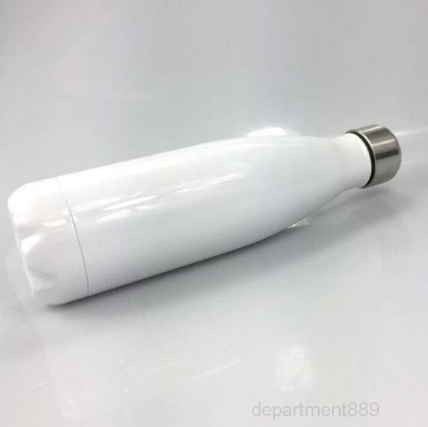 

stainless steel tumblers sublimation bottle blank white cola water bottles double walled vacuum flasks 500ml sea shipping owe2387