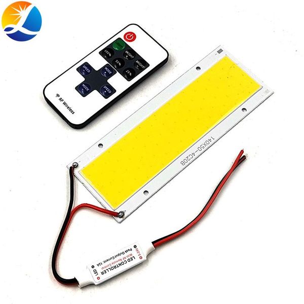 

140x50mm 20w led panel light with dimmer warm natural cold white led dimmable 12v dc cob lamp for indoor lighting bulbs diy