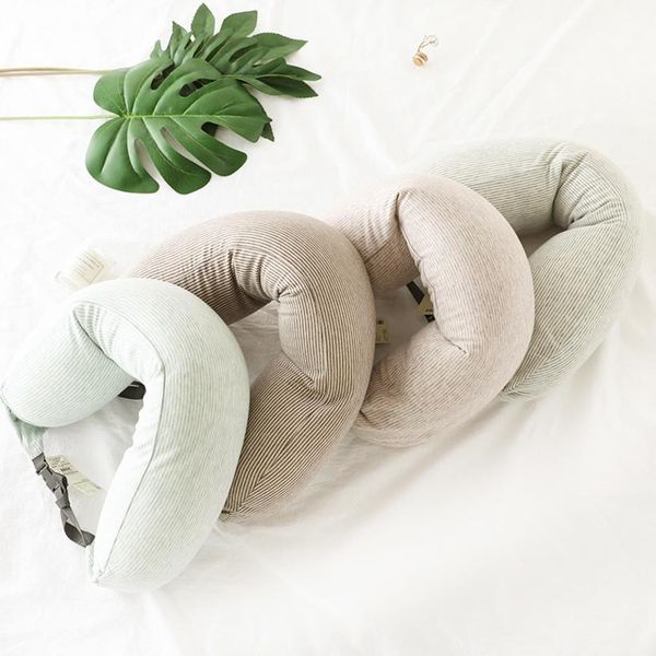 

qczx travel pillow u shaped nanoparticles neck pillow neck pillow for office flight travel soft cushion home textile pillows d40 wmtkac