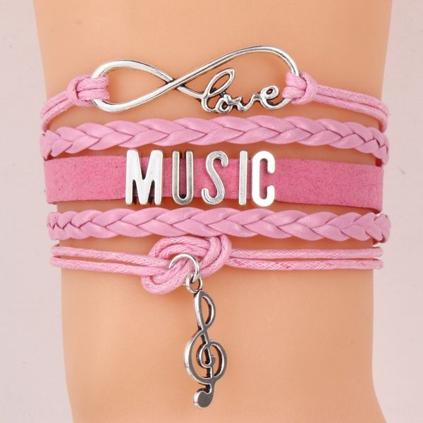 

yckjt music note bracelet combination letter pendant braceletwoven braceletzcpkv