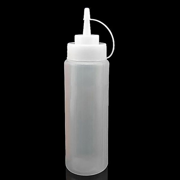 

1pc 8-24 oz bottle squeeze condiment dispenser ketchup mustard sauce vinegar new q9qf