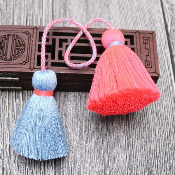

6pcs two color tassel fringe pendant rope diy home textile curtain crafts decoration accessories hanging tassels fringe trim h jllmjh