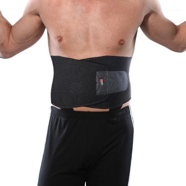

waist support trimmer belt adjustable sports girdle breathable sweat sport guard protector for women men 2021 1, Black;gray