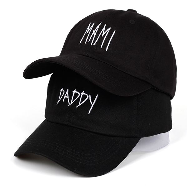 

daddy mami embroidery hats new unstructured adjustable cotton baseball caps dad/mom couple hat cap dad hat wholesale, Blue;gray