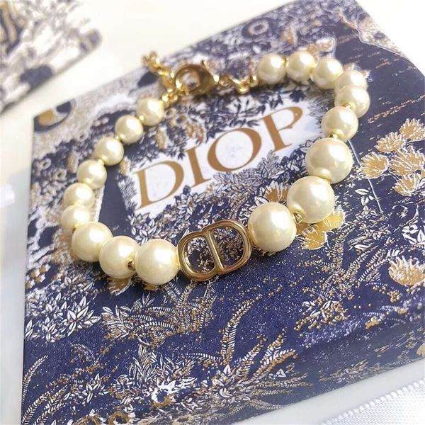 

85% off factory clearance home new size pearl bracelet high version brass net red bracelet, Black