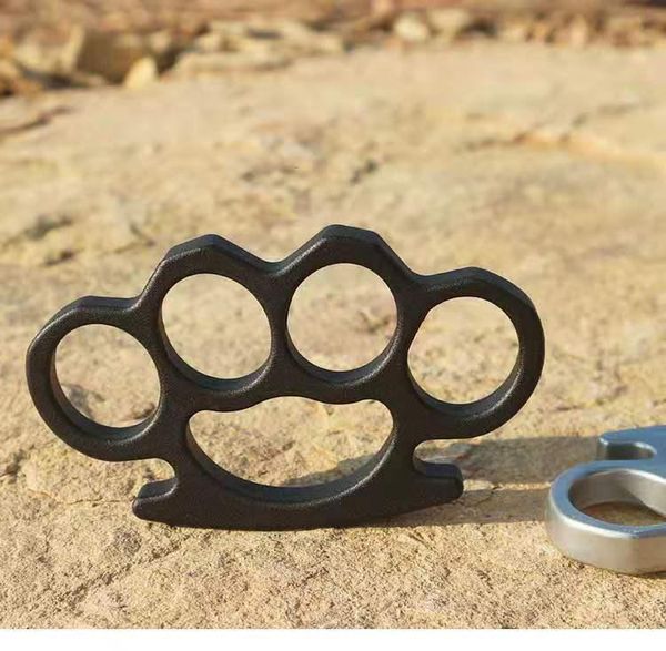 

self defense metal iron four finger tiger metal ring fight legal ring glass fiber defense hand brace against 004