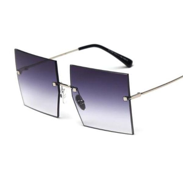 

shades fashion glass women women red clear square sunnies sunglasses designer sun oversized brown rimless men vodak italy luxury uoeof, White;black