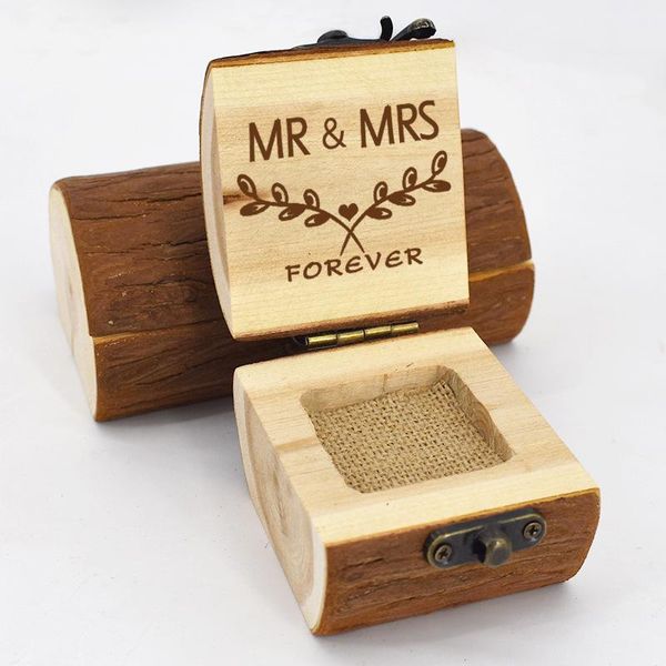 

personalized wedding wooden ring box holder customized your name date lettering wood wedding ring bearer box jewelry storage box wmtukn