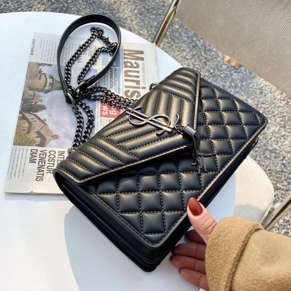 

bag for women 2021 latest style shoulder bags pu leather large capacity all-match retro messenger bag crossbody