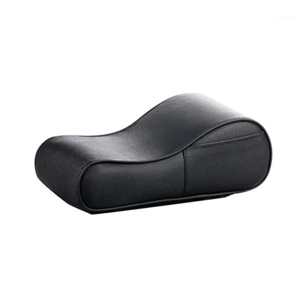 

car armrest cushion- breathable car armrest box mat,memory foam console with phone holder storage bag1