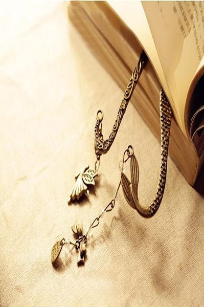 

старинные бронзовые металлические русалка закладки металлические русалки и закладки ангела как украшения книга маркер h wmtiyd