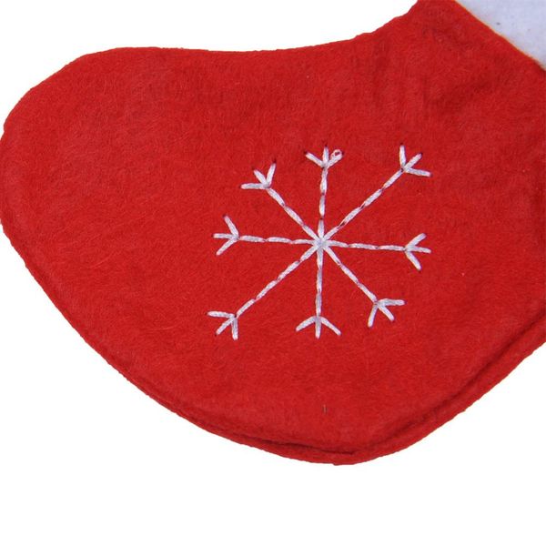 

4шт рождественские чулки ножевые мешок xmas свадебного подарка дня рождения ужин dinning рождественский стол украшения посуда набор wmteed