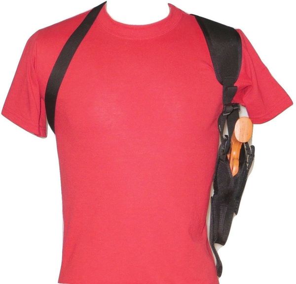 

vertical shoulder holster for 4