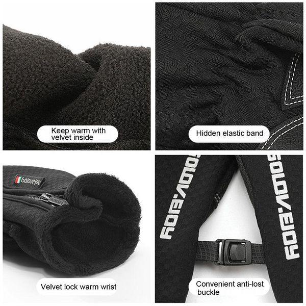 

зима -10 теплый сенсорный экран рыбалка мужчина перчатки водонепроницаемый женщин лыжная армия велосипедные ветрозащитные нескользящие черны