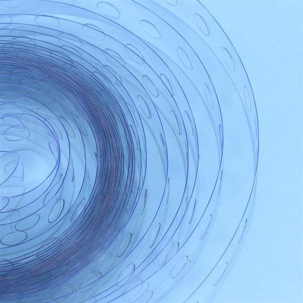 

5 метров партии декоративный воздушный шар пластиковая цепь прозрачная лента для свадебных украшений для украшения одно отверстие для вечери