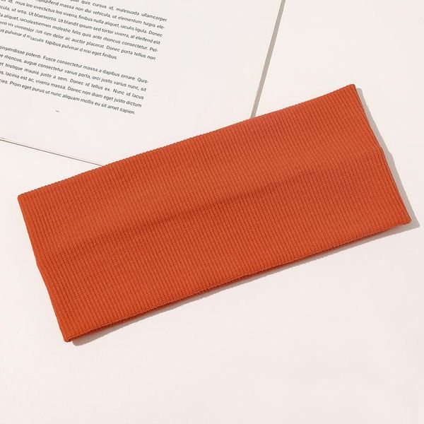 

solid color women headband sport yoga sweatband ribbed knitted headwrap bandage men hip hop hairband headband hair accessories q sqcmpo